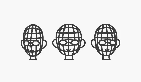 顔の3Dモデリング